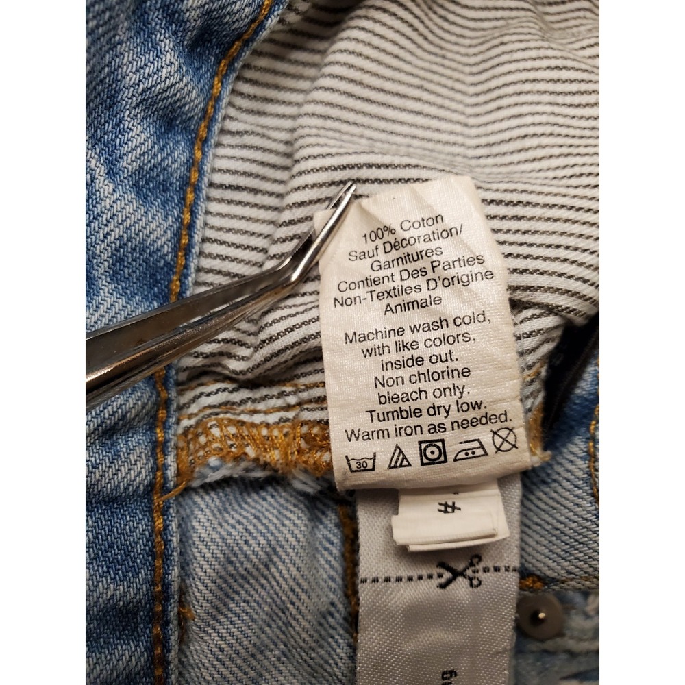 Madewell Perfect Summer Jean Light Wash Denim Size 26‎ Tapered Leg Discontinued - Picture 5 of 15